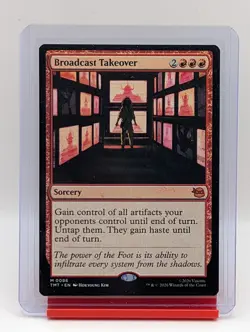 Broadcast Takeover #86 Regular Magic Teenage Mutant Ninja Turtles - Image 1