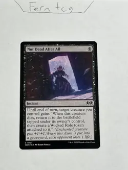 Magic the Gathering Not Dead After All Common NM Wilds of Eldraine Ship Same Day - Image 1