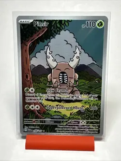 Pokemon TCG Pinsir Illustration Rare Card 168/167 Twilight Masquerade - Image 5