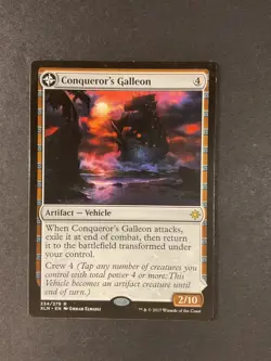 Conqueror's Galleon - Ixalan - Magic the Gathering - MTG - Image 1