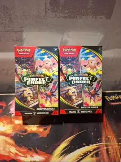 2x Pokemon TCG: Perfect Order Booster Bundle NEW & SEALED - Image 1