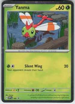 Yanma 185 Promo Scarlet & Violet Promo Pokemon Near Mint - Image 1