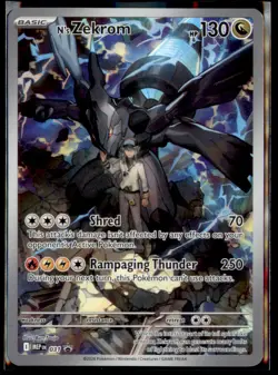 N's Zekrom - 031 031 Holo Promo ME: Mega Evolution Promo Pokemon Near Mint - Image 1