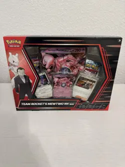 Pokemon TCG: Team Rocket's Mewtwo Ex Box Destined Rivals- New & Sealed - Image 1