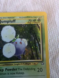 Pokemon TCG Jumpluff Neo Genesis 7/111 Holo Rare 1st Edition 70 HP English - Image 1