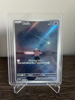 Cleffa 202/197 SV03: Obsidian Flames - Illustration Rare Holo - Pokemon NM - Image 1