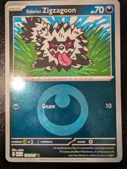 Galarian Zigzagoon (Energy Symbol Pattern) 130/217 ME: Ascended Heroes NM - Image 1