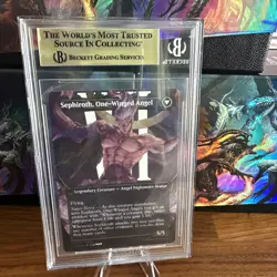 2025 MTG Final Fantasy- Sephiroth, Fabled Soldier #0527 Surge Foil - BGS 10 - Image 2