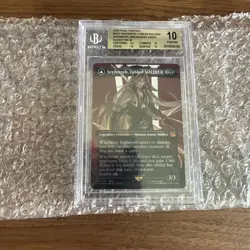 2025 MTG Final Fantasy- Sephiroth, Fabled Soldier #0527 Surge Foil - BGS 10 - Image 3