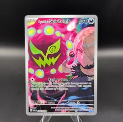 Pokemon Cynthia's Spiritomb Ascended Heroes Basic Raging Curse 244/217 HP 70 - Image 1