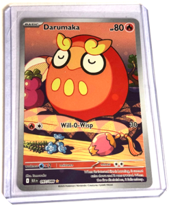 Darumaka 097/086 NM Illustration Holo Rare SV: Black Bolt Pokemon TCG - Image 1