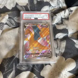Pokemon Charizard V SWSH050 Champions Path Promo - PSA 9 - Image 1