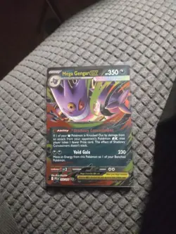 Pokemon TCG Mega Gengar ex 056/094 Me02: Phantasmal Flames NM PACK FRESH - Image 1