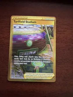 Turffield Stadium 234/203 SWSH07 Secret Rare Full Art Holo English Pokemon TCG - Image 1
