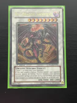 Red Dragon Archfiend Ultimate Rare 1st Edition TDGS-EN041 - Image 1