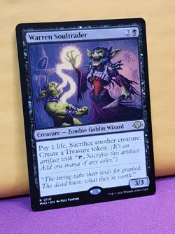 1x Warren Soultrader, LP (see photos), MH3, Magic: the Gathering, MtG - Image 3
