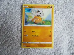 Pokemon: Sword & Shield - Battle Styles 2021 "CUBONE" #069/163 Trading Card - Image 1
