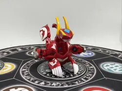 Bakugan Pyrus Flare Dragaon Bakutech & Card MG Japan Import Rare - Image 1