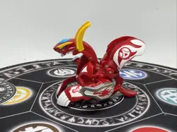 Bakugan Pyrus Flare Dragaon Bakutech & Card MG Japan Import Rare - Image 4