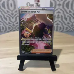 Pokemon Janine's Secret Art Special Illustration Rare Holo 173/131 Trainer Card - Image 1