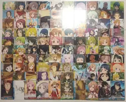 Lot of 100 Weiss Weiβ Schwarz Sword Art Online Trading Card set - Image 1