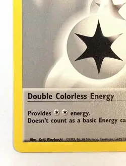 Double Colorless Energy - 96/102 - WOTC Base Set Energy Pokemon Card - NM - Image 2