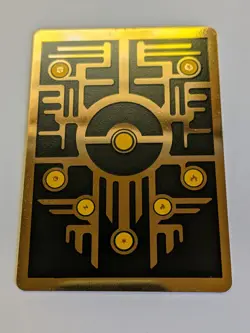 Pokemon TCG - Ancient Mewtwo #2 - Black & Gold Metal Fan Art Card Collectible - Image 2