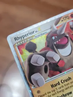 EXC - Rhyperior LV.X - Black Star Promo - DP29 - Holo Rare 2008 Pokemon TCG Card - Image 2