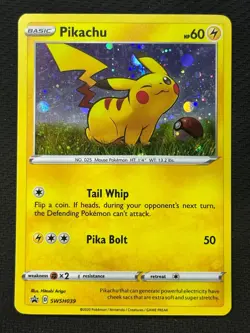 Pikachu - Holo Promo SWSH: Sword & Shield Promo Cards SWSH039 NM - Image 1