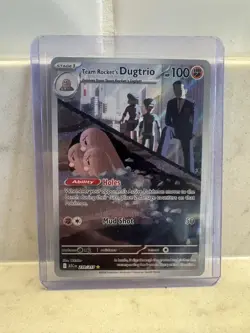Pokemon Team Rockets Dugtrio 239/217 Ascended Heroes NM Sleeved & Top Loaded - Image 1