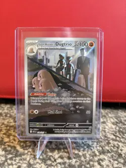 Pokemon TCG Team Rockets Dugtrio 239/217 Ascended Heroes Illustration Rare M/NM - Image 1