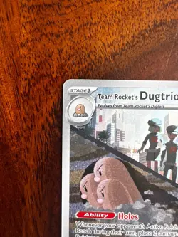 Pokemon TCG Team Rockets Dugtrio 239/217 Ascended Heroes Illustration Rare NM - Image 5