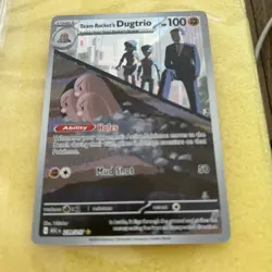 Pokemon TCG Team Rockets Dugtrio 239/217 Ascended Heroes Illustration Rare M/NM - Image 1