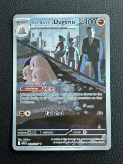 Pokemon TCG Team Rockets Dugtrio 239/217 Ascended Heroes Illustration Rare M/NM - Image 1