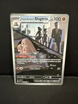 Pokemon TCG - Team Rockets Dugtrio 239/217 IR, Ascended Heroes NM - Image 1