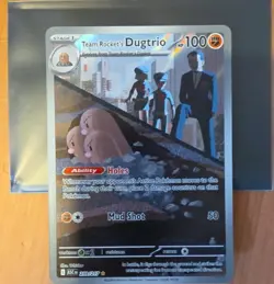 Pokemon TCG Team Rockets Dugtrio 239/217 Ascended Heroes Illustration Rare NM - Image 1
