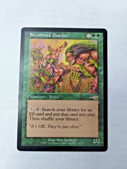 MTG Skyshroud Poacher Nemesis 119/143 Regular Rare - Some Edge Wear - See Pics - Image 1