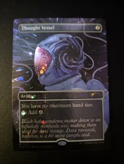 MTG Secret Lair - Thought Vessel - Galaxy Foil NM - Image 1