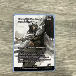 Magic MTG Final Fantasy - Minwu, Rebellion Strategist - FCA R 0025 SHOWCASE MINT - Image 1