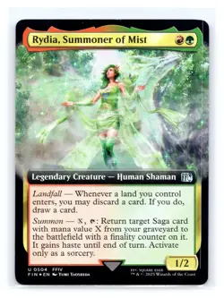 MtG FIN Rydia, Summoner of Mist #504 Extended Art Foil - Image 1