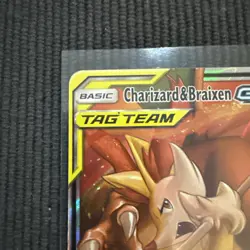 Pokemon Cards: Cosmic Eclipse Rare Holo: Charizard & Braixen GX 22/236 - Image 5