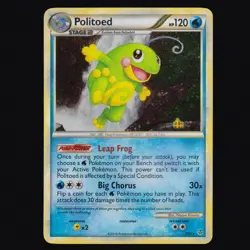 Politoed 7/95 HGSS Unleashed Holo Rare Pokemon TCG NM - Image 1