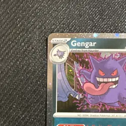 Pokemon Gengar GameStop Promo Stamped 050/088 130HP Stage 2 Mind Jack - Image 5