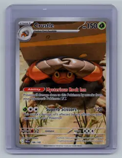 Crustle – 186/182 – Illustration Rare – Destined Rivals – Pokemon TCG – NM - Image 1