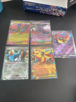 Pokemon TCG Ninja Spinner Box of Bulk 145 Cards Inc 5 Ex’s NM/M Japanese - Image 5