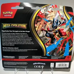 (2) Pokemon TCG Mega Evolution 3-Pack Blister Set Psyduck PROMO LOT! - Image 4