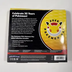 2026 Pokemon Day Pikachu Collection Box Mega Evolution IN HAND - Image 3