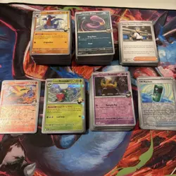 Pokemon Destined Rivals Bulk Cards 300+ Including Holos/Reverse Holos - Image 1