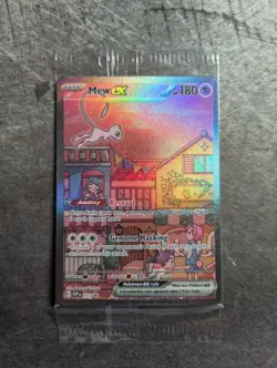 Mew ex SVP 053 Factory Sealed Pokemon TCG Scarlet Violet 151 Black Star Promo - Image 1