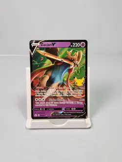 Zacian V 016/025 Holo Ultra Rare Celebrations 25th Anniversary 2021 Pokemon - Image 1